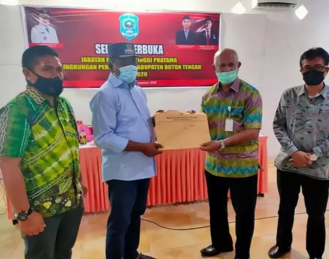 Bupati Buteng Resmi Terima NIP CPNS Formasi 2019