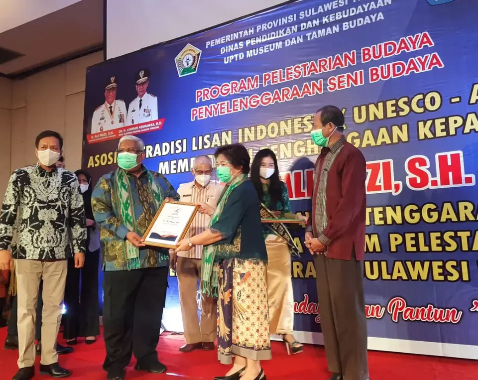 ATL Indonesia Beri Penghargaan pada Gubernur Sultra