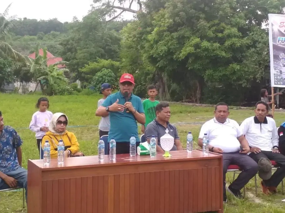 Pimpin Pembukaan Turnamen Futsal HML-SIOBAR Cup, Aliadi: Selamat Bertanding, Jaga Sportifitas, Jaga Kampung, Dan Jaga Busel