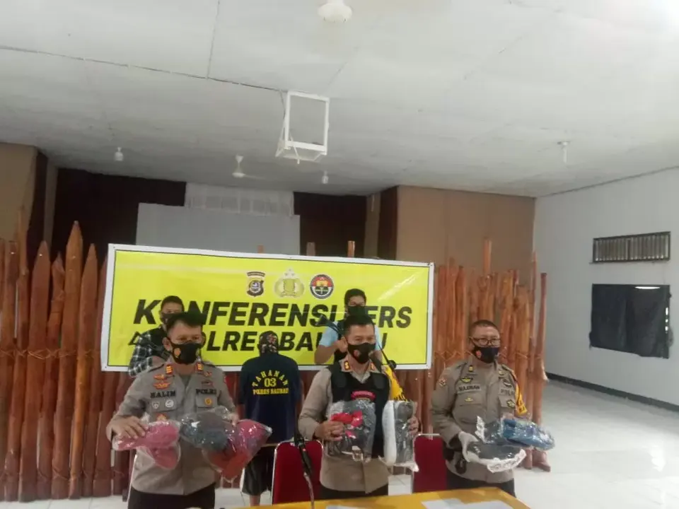 Polres Baubau Tangkap Terduga Pelaku Pencurian Pakaian