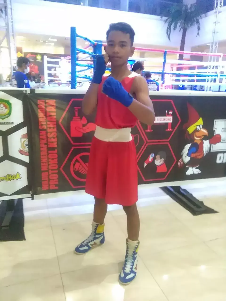 Dua Petinju Sultra Asal Buton Melaju Ke Semifinal di Kejurnas Piala Wali Kota Makassar