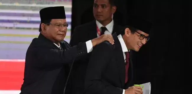 Prabowo-Sandi Masuk Kabinet, Iwel Sastra: Mungkin Gerindra Sudah Lelah Jadi Oposisi