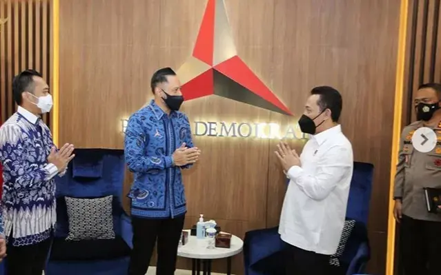 Komjen Sigit Sambangi Kantor DPP Partai Demokrat, AHY: Kami Berharap Kapolri Baru Bisa Berdiri Di Atas Semua Golongan