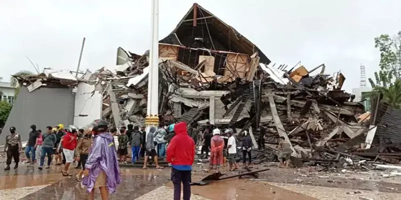 Gempa Sulbar, Korban Meninggal Sudah 42 Orang