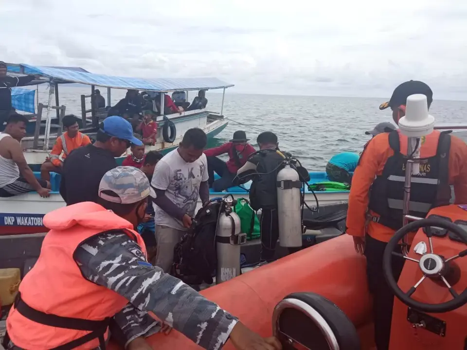 Tak Kunjung Ditemukan, Pencarian Nelayan yang Hilang Diperairan Sawa Dihentikan