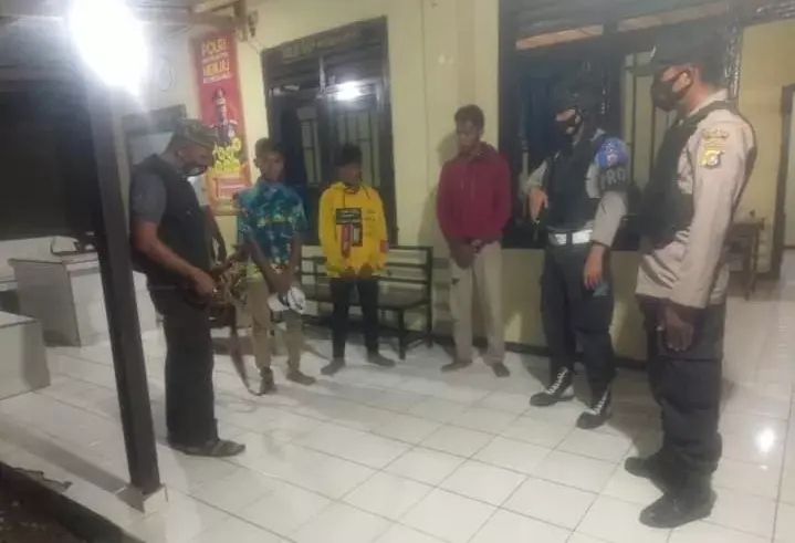 Bawa Parang dan Lukai Remaja Tumada, Seorang Warga Muna Diamankan Polisi