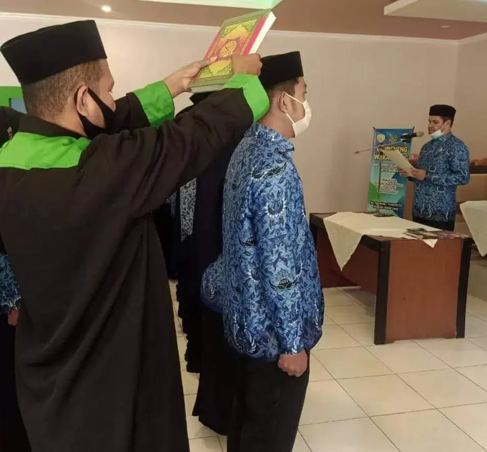 Lantik 25 Guru ASN Baru, Kemenag Baubau Tekankan Komitmen Organisasi, Kebangsaan dan Keumatan