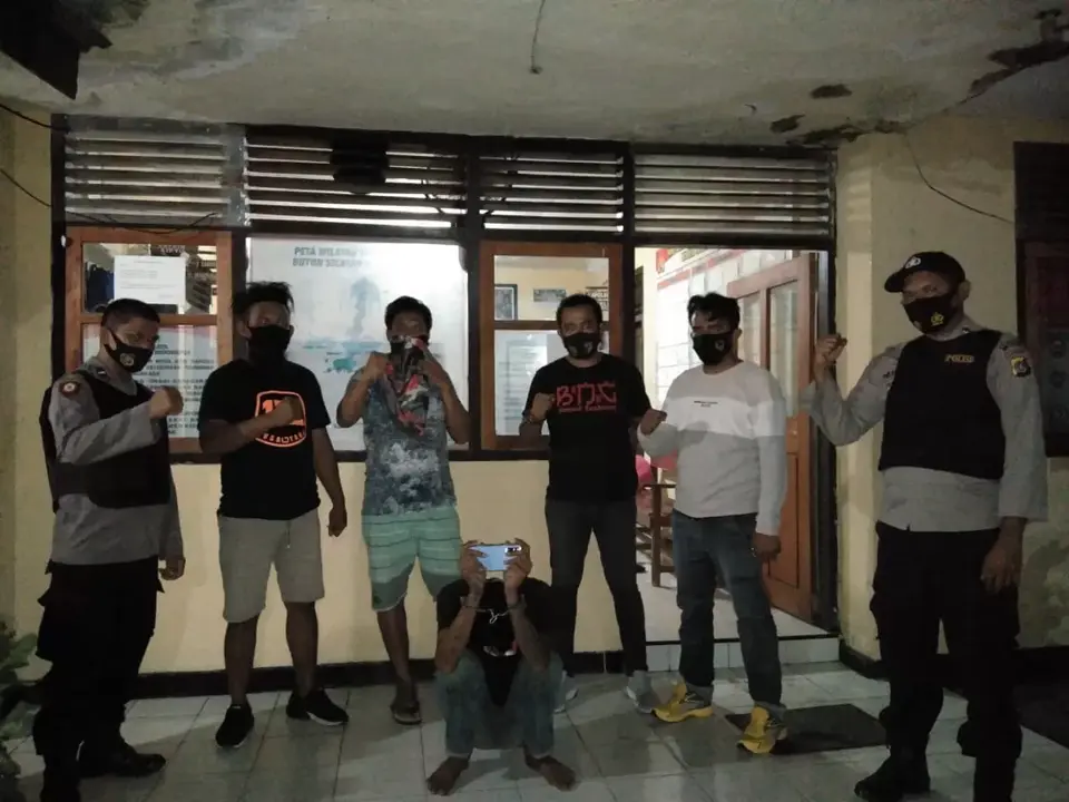 Diduga Curi HP, Seorang Pemuda Dicokok Jajaran Polres Buton