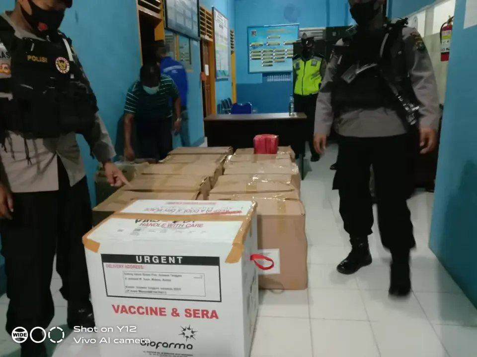Pemkab Mubar Terima 1.560 Dosis Vaksin Sinovac