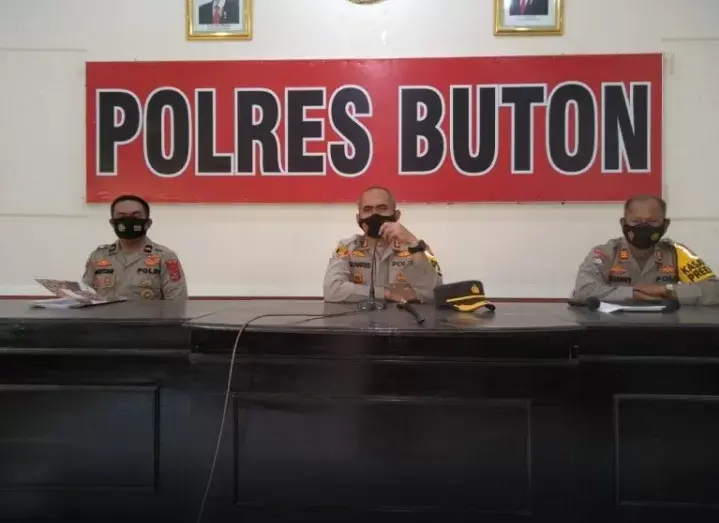 Kapolres Buton Evaluasi dan Analisasi Kinerja Bhabinkamtibmas