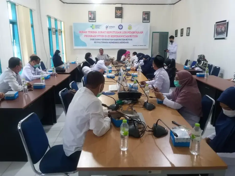 18 Januari, Keperawatan Buton Terima Mahasiswa Baru