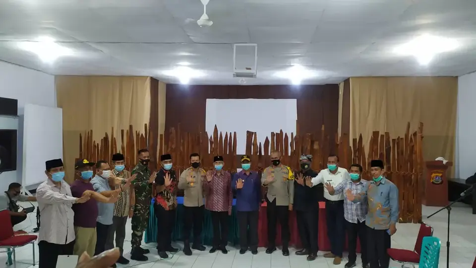 Polemik Aset Daerah, Pemkot Baubau dan Pemkab Buton Mediasi di Mapolres Baubau