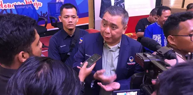 Moeldoko Diisukan Geser SYL, Ahmad Ali: Jangan Tanya Ke Nasdem, Itu Kewenangan Pak Jokowi