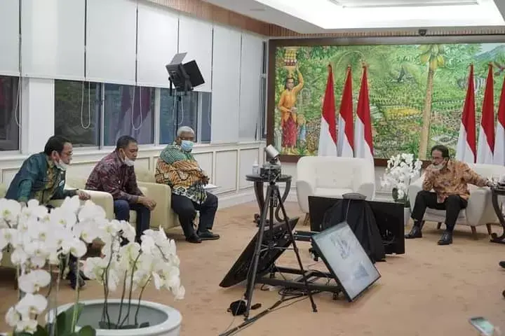 Bersama Gubernur Ali Mazi Temui Menteri Sofyan Djalil, Bupati Arusani: Pulau Kawi Kawia Milik Buton Selatan