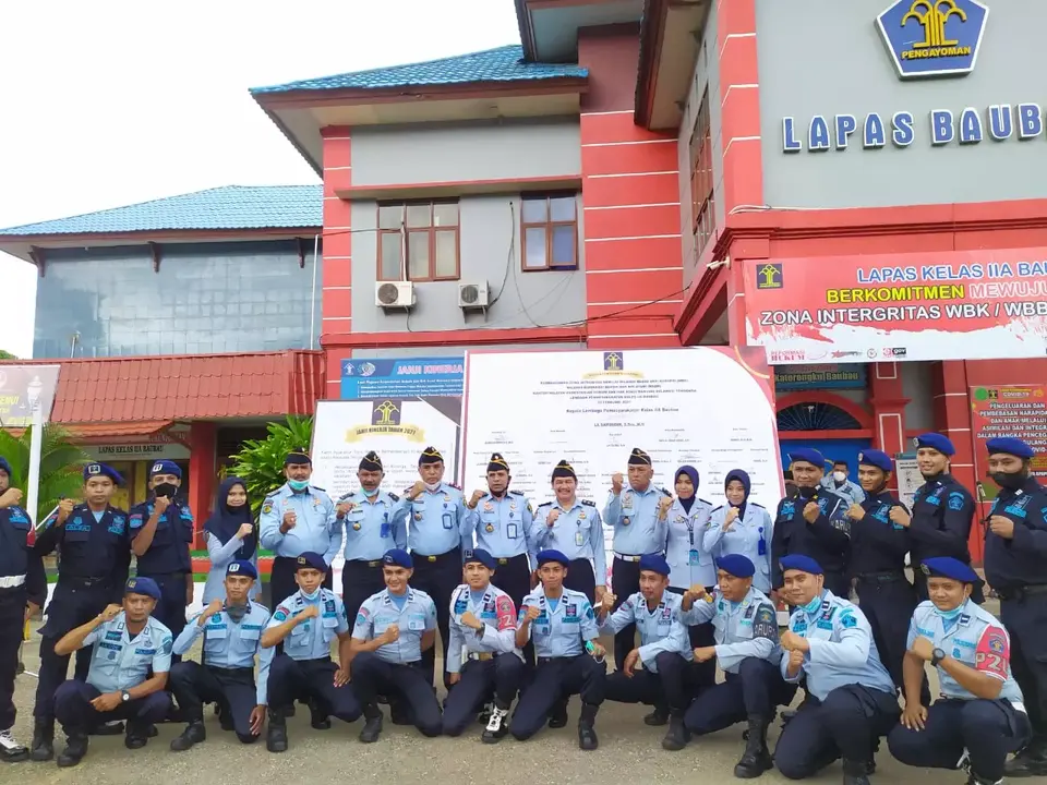Lapas Kelas II A Baubau Target Zona Integritas WBK WBBM