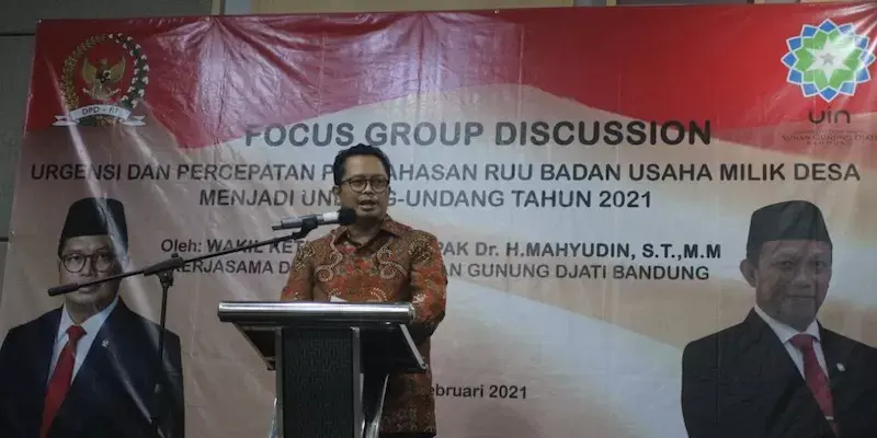 Agar Tata Kelola Dana Desa Tidak Banyak Masalah, DPD RI Berharap RUU BUMDes Selesai Tahun 2021