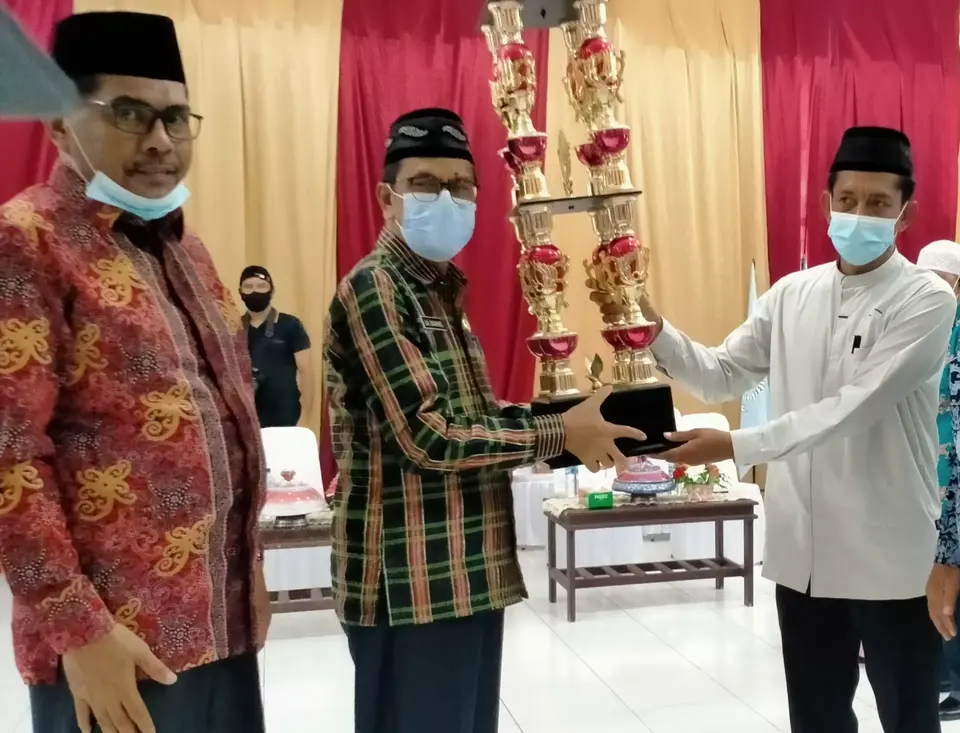STQ-H III Tingkat Busel Dibuka, Kepala Kantor Kemenag Muchtar: Islam Dan Alqur'an Solusi Hadapi Pandemi Covid-19