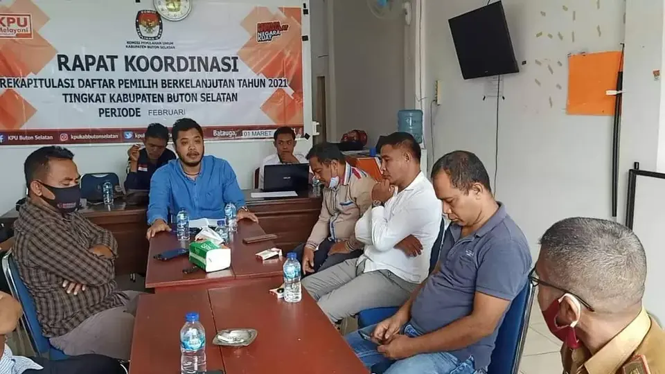 Jumlah Wajib Pilih Busel Per Februari 2021 Capai 58.785 Orang, Ketua KPU: Kontrol Data Ini Agar Betul-betul Akurat Dan Real