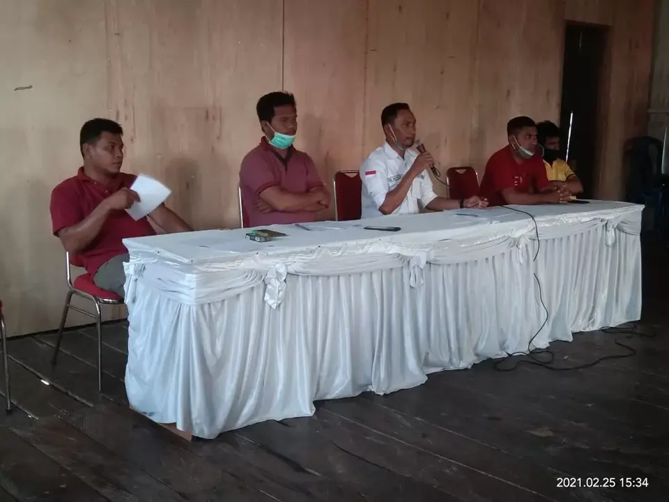 Puluhan Keluarga Kurang Mampu di Desa Bangko Kembali Terima BLT DD