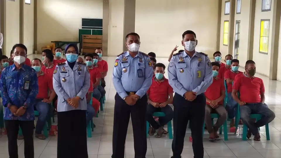 30 Napi Narkoba Lapas Baubau Mengikuti Program Rehabilitasi Sosial