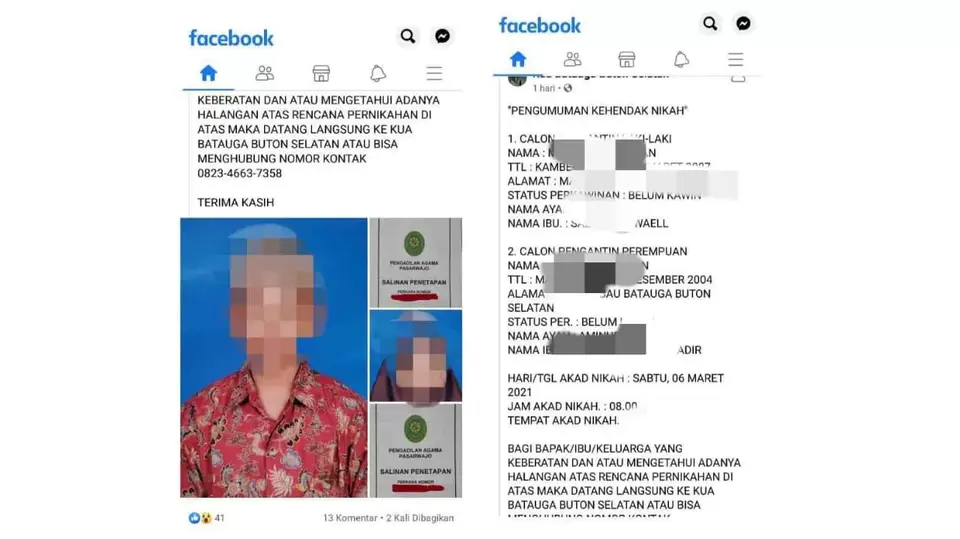 Heboh Pernikahan Dua Pelajar SMP di Buton Selatan