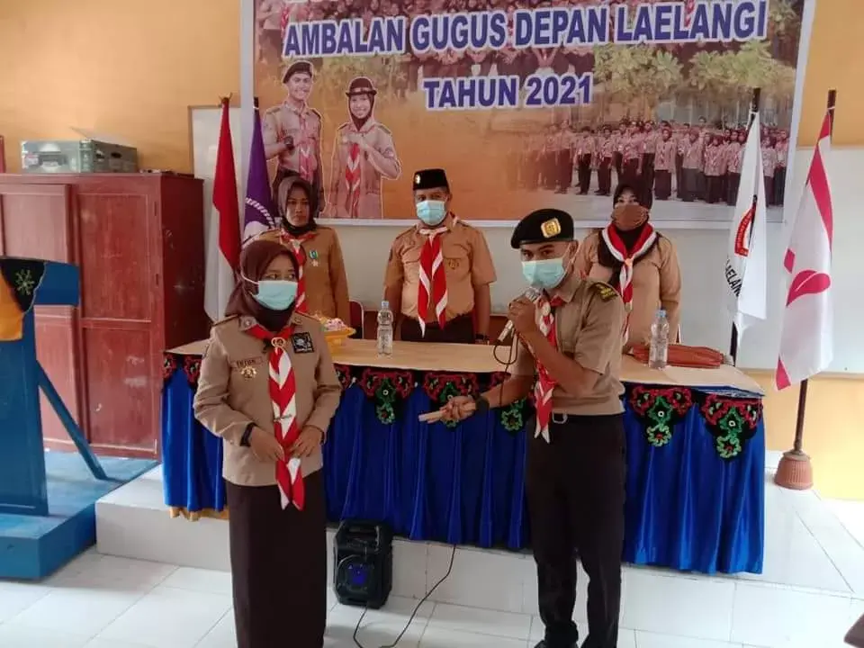 Pramuka Gudep La Elangi Sukses Gelar Musyawarah Ambalan 2021