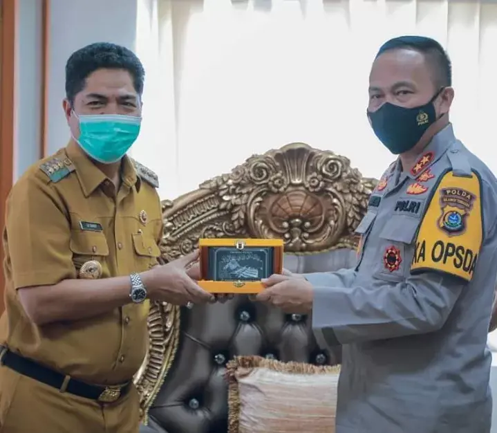 Pemkab Buton Terima Kunjungan Kapolda Sultra