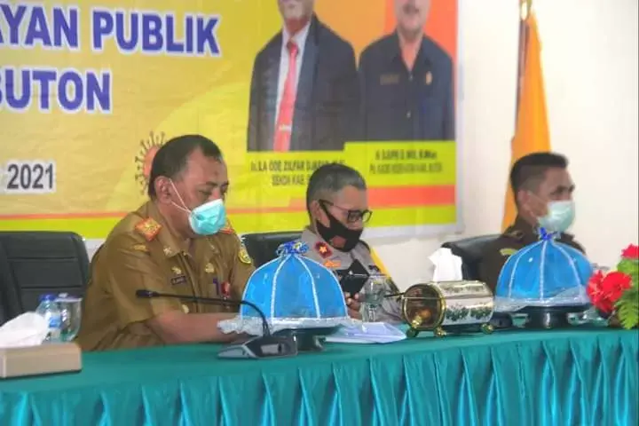 Pemkab Buton Bahas Persiapan Vaksin Covid-19 Bagi ASN