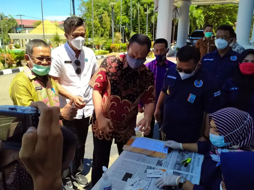 BNN Gelar Skrining Narkoba Mendadak di Pemda Kolaka