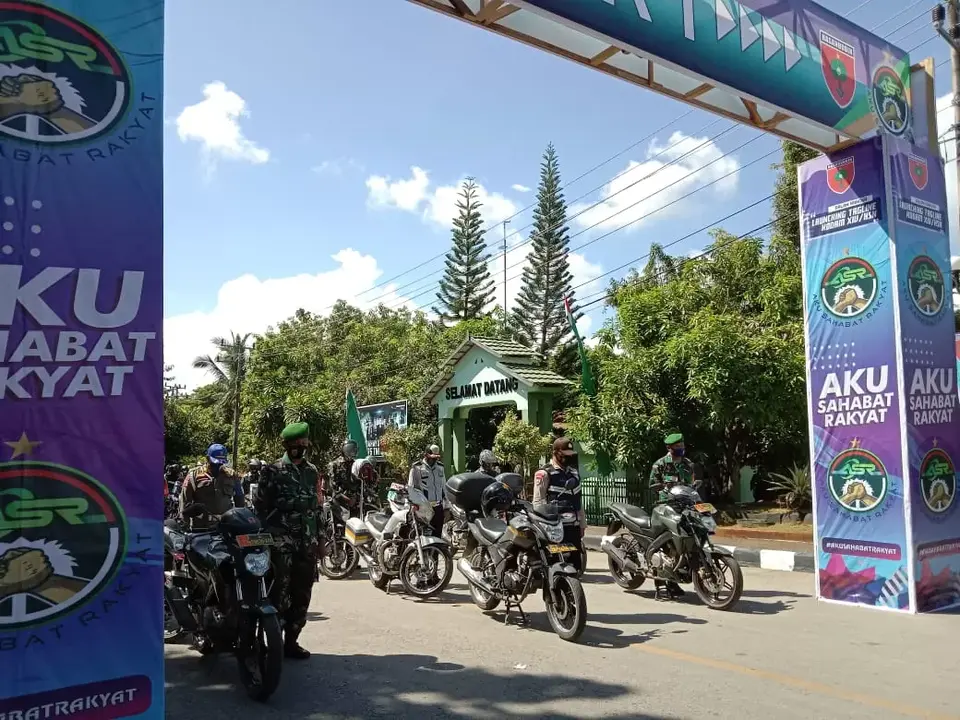 Kodam XIV/ Hasanuddin Launching Tagline ASR dan Bagikan Sembako