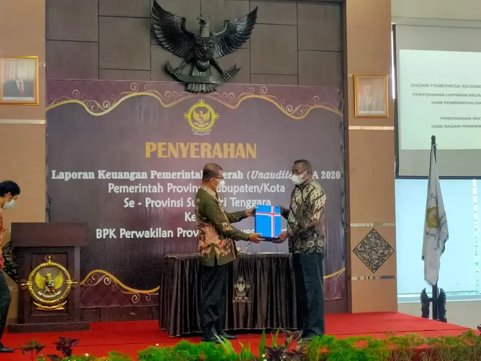 Laporan Keuangan Pemkab Buteng 2020 Diserahkan ke BPK