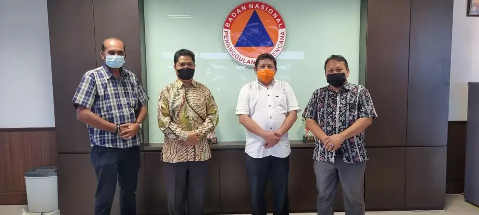 Lindungi Masyarakat Dari Dampak Bencana, La Bakry Audience ke BPBN