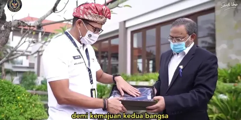 Bertemu Dubes India, Sandiaga Uno Pamer Desa Wisata Berkelanjutan
