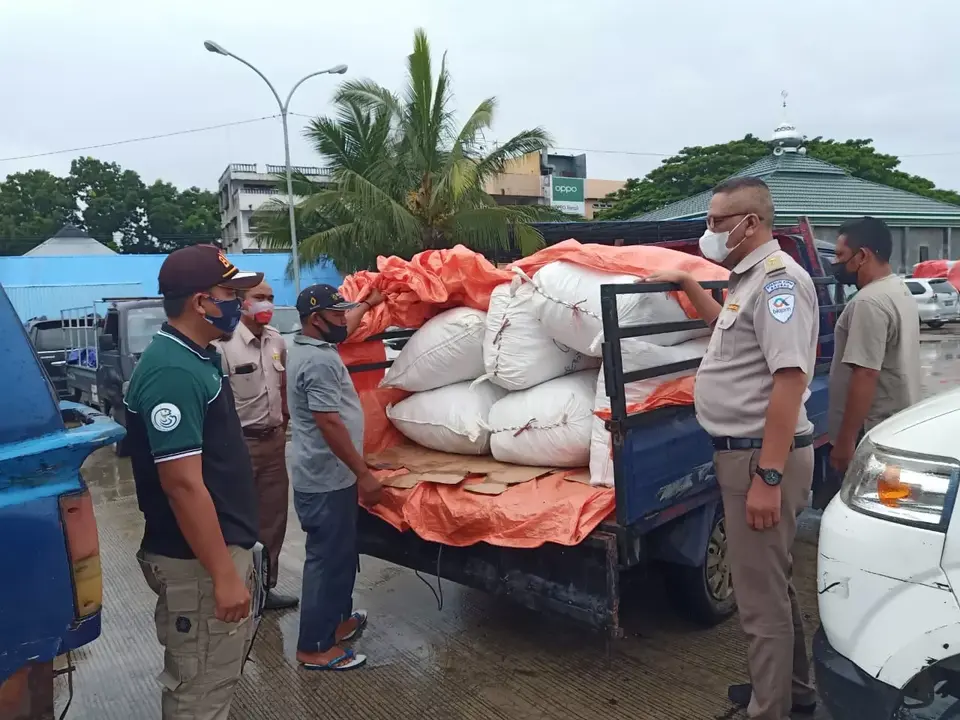 Stasiun Karantina Ikan Baubau Tolak 246 Kg Cacing Laut Dari Ambon