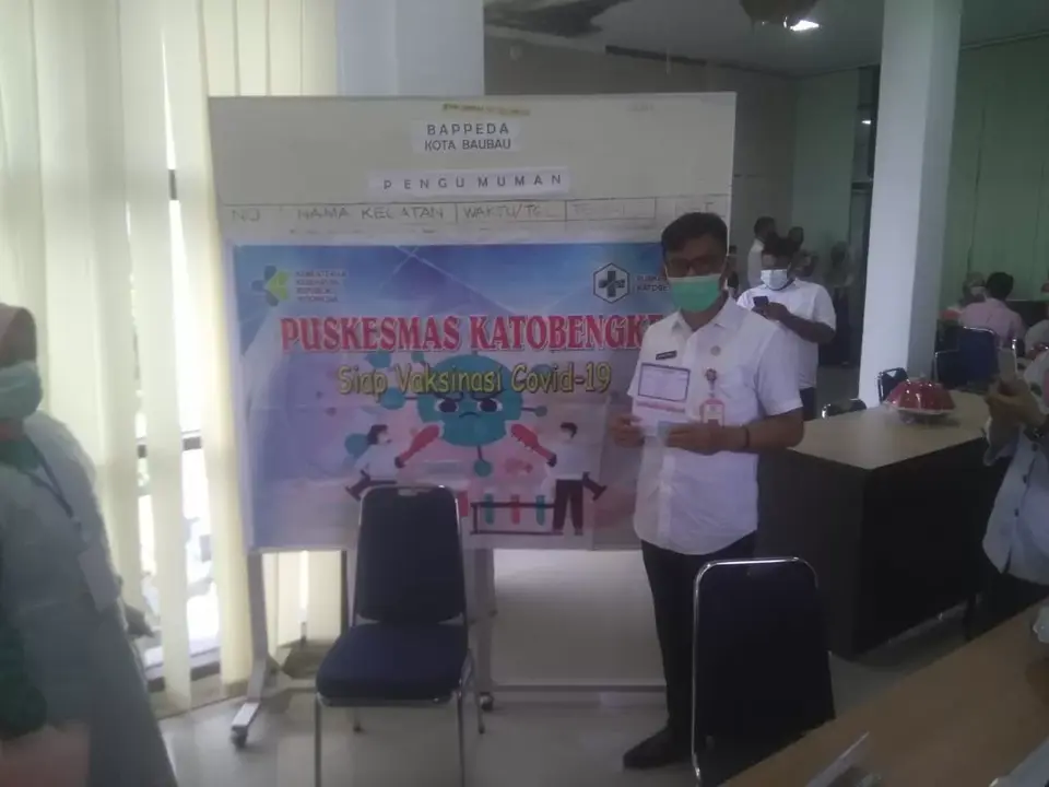 Aswad Jalani Vaksinasi Tahap Satu