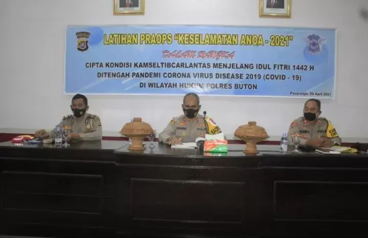 Operasi Keselamatan Anoa Ramadan, Kapolres Buton: Kedepankan Sikap Humanis
