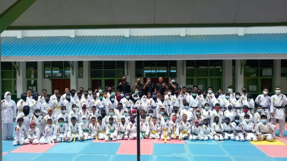177 Atlet Karate Ikut Ujian Kenaikan Sabuk