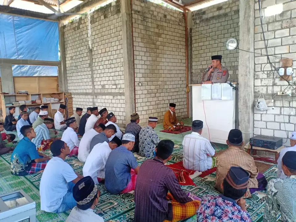 Jumling di Desa Tolandona Matanaeo, Kapolsek Sangia Wambulu Ajak Warga Pertahankan Kondusifitas
