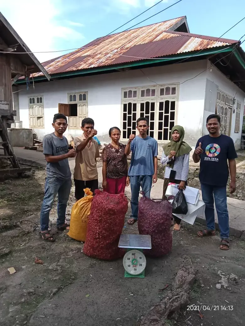 Mulai Mandiri, BUMDes Windu Makmur Tampung Hasil Panen Bawang Merah
