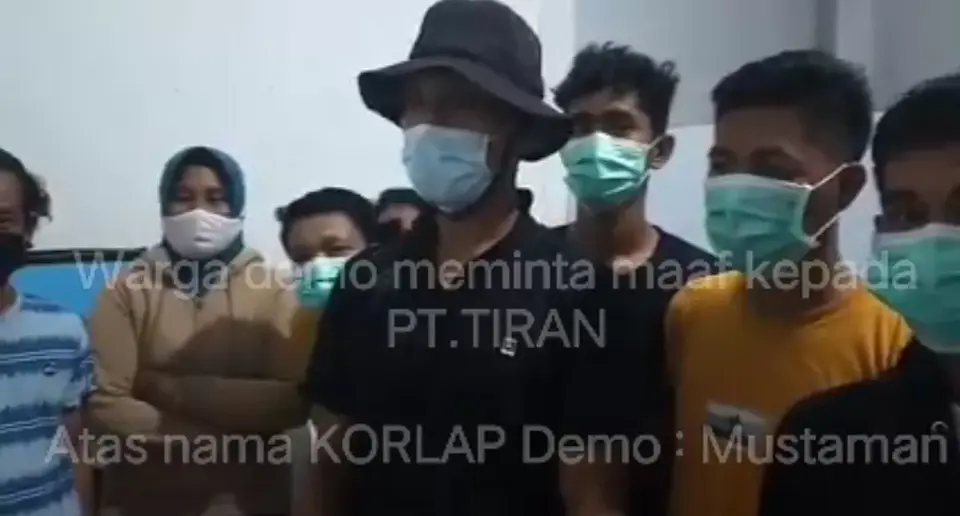PT Tiran dan Pendemo Sepakat Damai