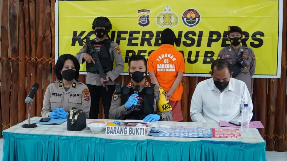 Polisi Amankan Terduga Pengedar Narkoba