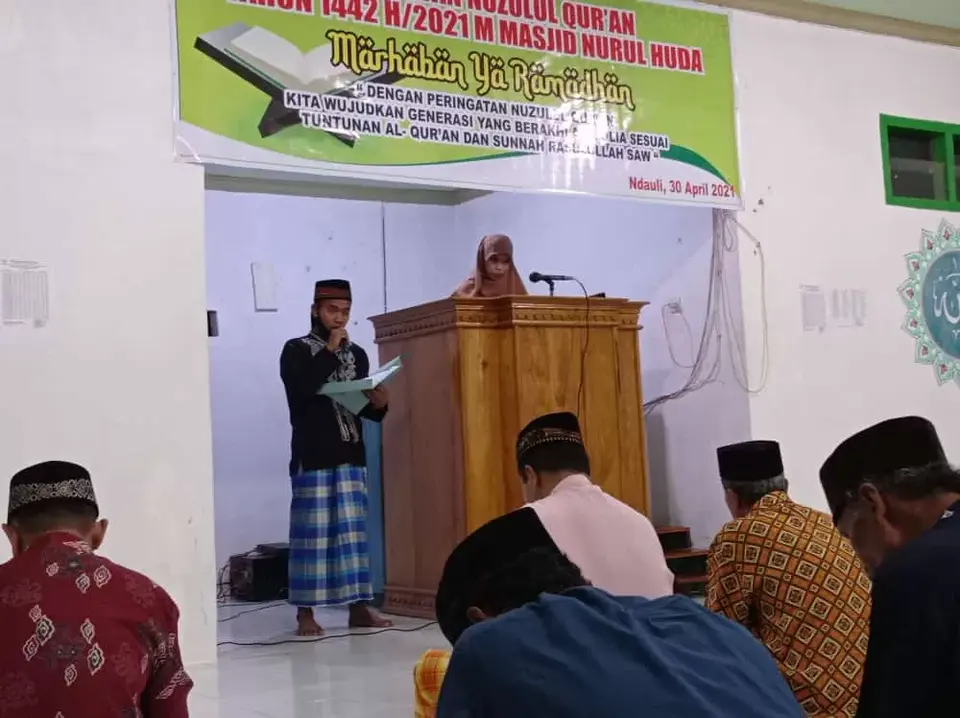Nuzulul Quran Masjid Nurul Huda Ndauli Lapataha, Wujudkan Generasi yang Berakhlak Mulia