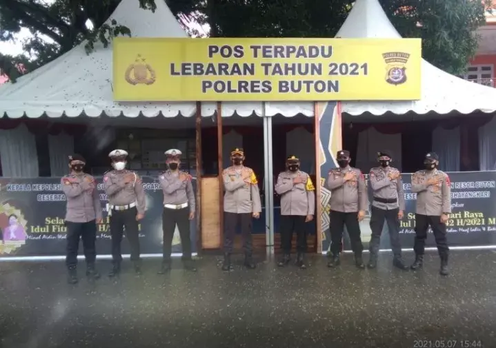 Cek Pospam Ops Ketupat 2021, Kapolres AKBP Gunarko: Laksanakan dengan Tegas Namun Humanis