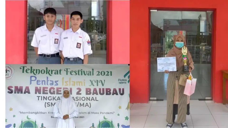 Siswa SMA 2 Baubau Juara Nasional Pentas Islam di Lampung