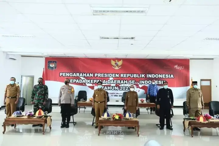 Pemkab Buton Ikut Pengarahan Presiden