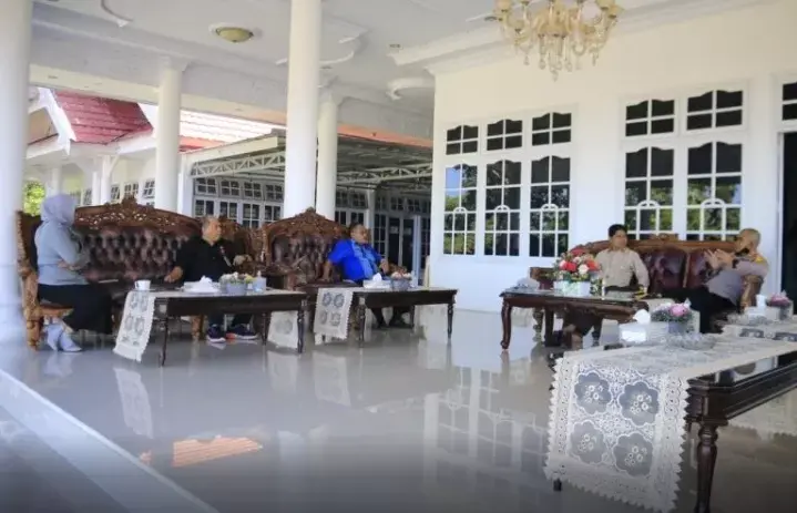 Pemkab dan Polres Buton Bahas Percepatan Vaksin dan Pemulihan Ekonomi