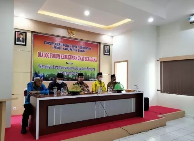 Kakanwil Sultra Harap FKUB Buton Jadi Agen Moderasi Beragama