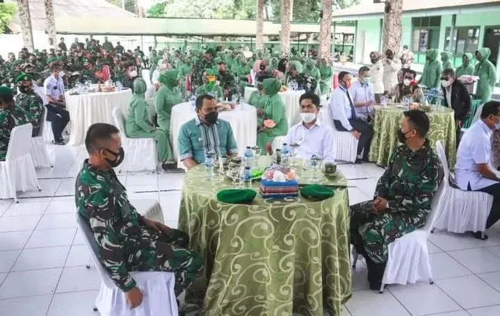 La Bakry Hadiri Pisah Sambut Dandim 1413/Buton