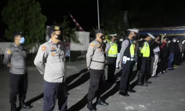 Amankan Takbir Idul Adha, TNI-Polri Bersama Pemkab Buton Patroli Gabungan