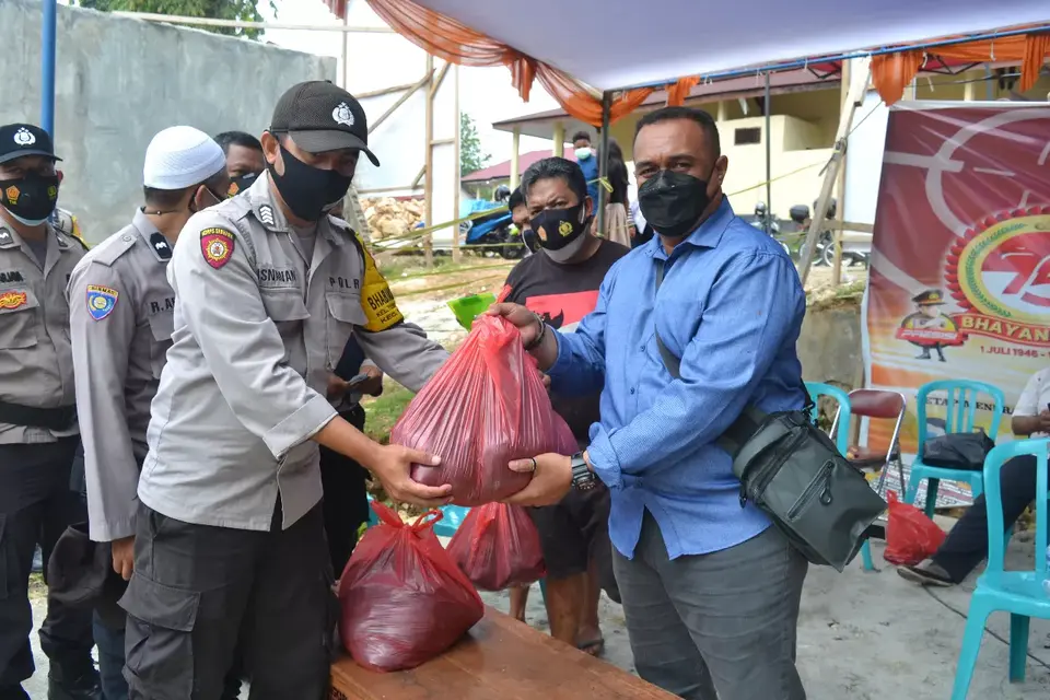Idul Adha 2021, Polres Baubau Berkurban 11 Ekor Sapi Dan Dua Ekor Kambing